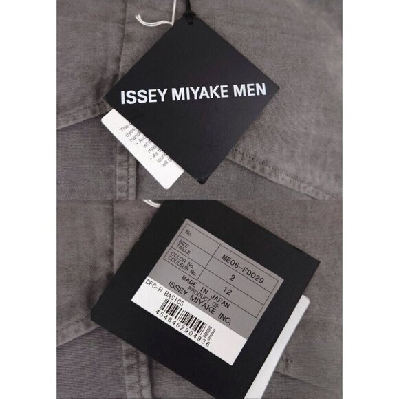 Issey Miyake Men Faded Basic Blazer Size 2 US S Mens Gray - Picture 16 of 16